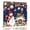 Navy Blue, variant on Canvas Print Wall Art Oil Paintings Christmas Snowman Red Buffalo Plaid Picture Prints Artwork for Living Room Kitchen Bathroom Bedroom