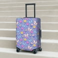 thumbnail image 6 of Daiia butterflies and flowers Luggage Cover, Thickened Washable Travel Luggage Covers, Elastic Unique Baggage Covers for 18-20 inch Luggage-X-Large, 6 of 7