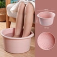 thumbnail image 4 of Xihbxyly Bañera de Pies, Diseño de Plástico Grueso, Puntos de Masaje Elevados, Cuidado Cómodo de Los Pies, Uso Múltiple, Baño de Pies Portátil, Relajación para Personas Mayores y Adultos, 36 X 27,5 X, 4 of 6