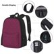 thumbnail image 3 of Disketp Small Stars Mochila Estampada de Gran Capacidad con Lonchera y Estuche, Set de 3 Piezas para Estudiantes, 3 of 7