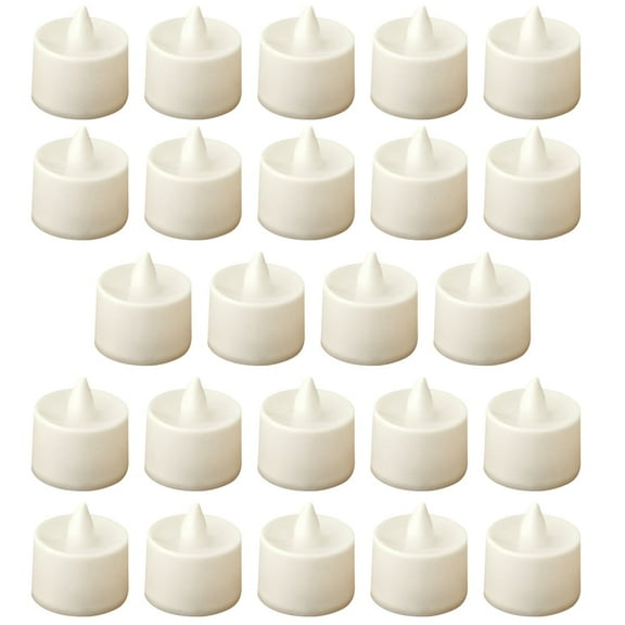 Flameless LED Tealight Candles Tea Light Candle 24pcs Battery-powered LCL24