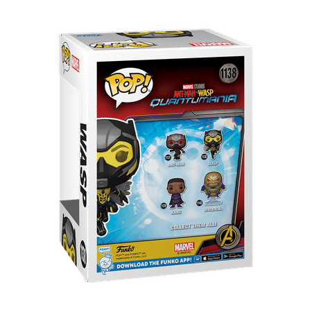 Funko - POP Vinyl: Ant-Man and the Wasp: Quantumania- Wasp