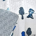 thumbnail image 4 of Lush Decor Rowley Birds Throw Blanket, 60" x 50", Navy (16T004831), 4 of 5
