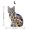 YZ2025007-L, variant on Cat Wooden Alien Jigsaw Puzzle, Irregular Shape, 1 Set, Original Stress Relief Decor Toy