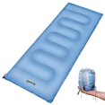 thumbnail image 1 of RIOYALO Sac de Couchage Ultraléger pour Randonnée / Sacs de Couchage Compacts et Légers pour Camping Adulte / 3 Saisons Temps Frais/chaud Sacs de Couchage avec Compression Rectangulaire - 75 X 33 Po, 1 of 4