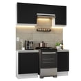 thumbnail image 1 of Cocina Integral Completa Modular Madesa Glamy 160cm BN 07, 1 of 5