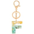 thumbnail image 1 of Kcodviy Keychain Color Letter Keychain Wallets for Women Small Translucent Resin Pendant Keychains Small Keys Womens Case Wallet with Ring Womens Wallet with Key Ring, 1 of 1