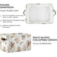 thumbnail image 3 of GZHJMY Storage Basket Woodland Animals Foldable Canvas Laundry Baskets Bin Waterproof Inner Layer with Sturdy Handles for Toy Nursery Blanket Clothes 2 Pack, 3 of 7