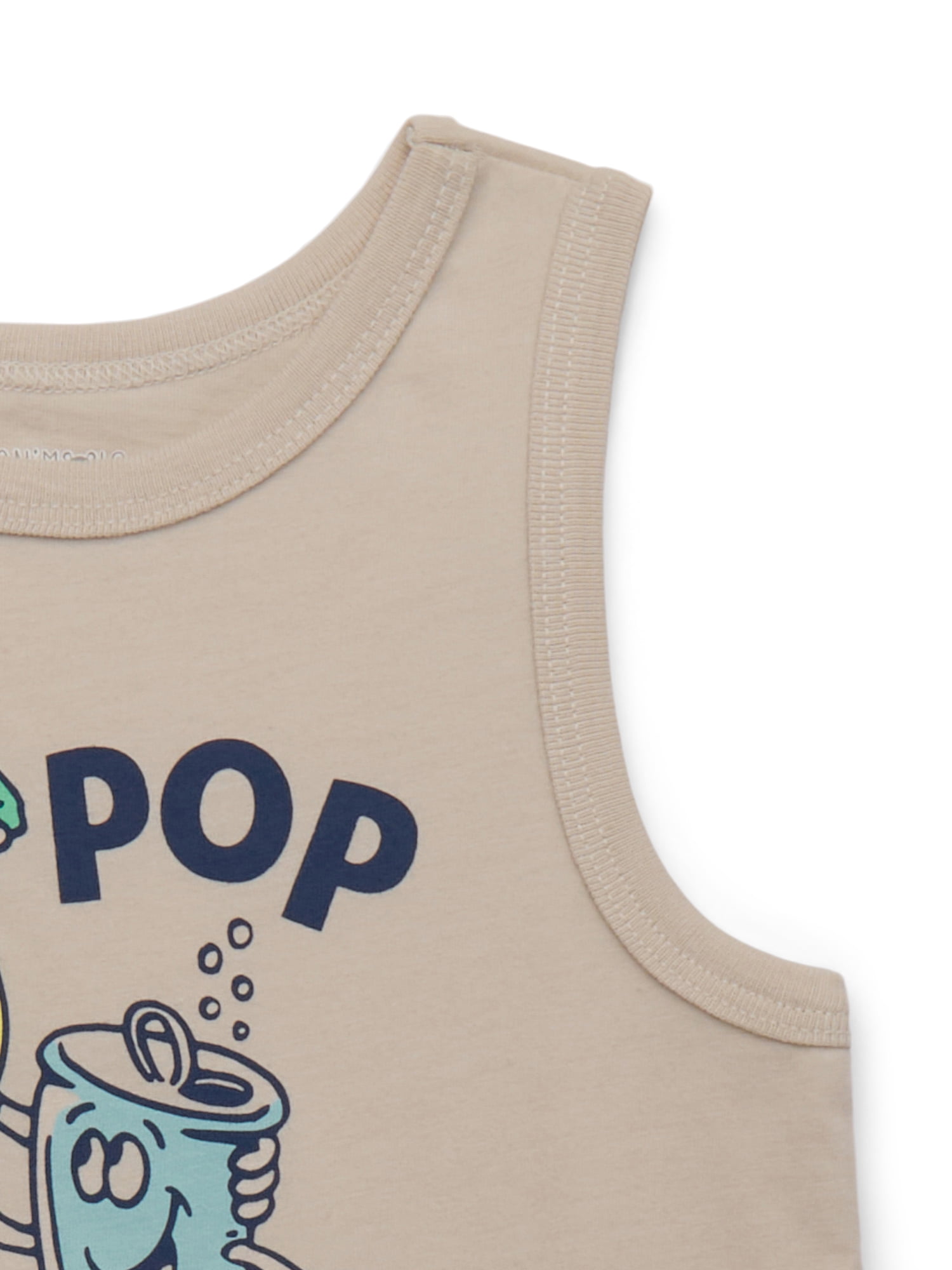 Garanimals Toddler Boy Graphic Jersey Tank, Sizes 18M-5T