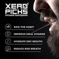 thumbnail image 4 of Xero Picks Infused Flavored Toothpicks to Help Quit Smoking - Nicotine Free (Wintergreenm, 3 Pack) Non-GMO Kosher Vegan, 4 of 7