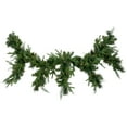 thumbnail image 4 of Northlight 6' x 18" Pre-Lit Mixed Pine Artificial Christmas Icicle Garland, Clear Lights, 4 of 4