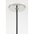 thumbnail image 2 of -1 Light Large Pendant In Modern Style-21 Inches Wide By 11 Inches High-Polished Nickel Finish Mitzi H421701l-Pn/Bk, 2 of 7