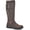 Brown/Fabric, variant on White Mountain Womens Mazed Faux Leather Tall Knee-High Boots