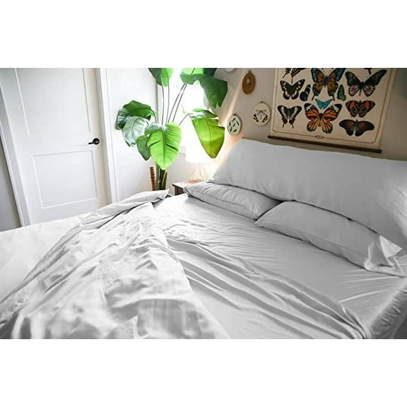 Pillowtex® Copper Infused Bamboo Duvet Cover, Gray, King/Cal King