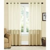 Better Homes and Gardens Lined Color Band Grommet-Top Energy-Efficient Curtain Panel