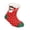 F1 Red, variant on Ljudmp Women's Men's Christmas Graphic Print Slipper Fuzzy Socks Gripper Non Slip Thick Warm Winter Soft Knit Fleece Lined Indoor Floor Socks,Size 9-12 F1 Red