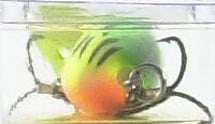 (2 pack) Storm Original Hot N Tot 05 Fishing Lure 2" 3/16 oz Hot Tiger