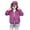 Purple, variant on FAOWME Kids Boys Girls Sun Sunscreen Hoodie Jacket Toddler Lightweight Summer Breathable Outwear Dark Green 3-4 Years