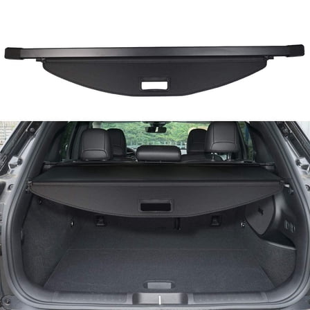 BOPARAUTO Cargo Cover for Jeep Cherokee Accessories 2019 2020 2021 2022 2023 Rear Trunk Shade Cover(Not fit for Grand Cherokee)