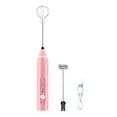 thumbnail image 1 of Bearachild Batidora automática de huevos Batidor eléctrico USB recargable Leche Café Bebida Agitador Batidor de huevos Espuma Cocina y Comedor rosa Bearachild HA5622-04B, 1 of 6