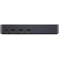 Dell USB 3.0 Ultra HD/4K Triple Display Docking Station (D3100) Black