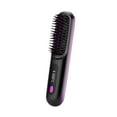 thumbnail image 1 of Plancha de pelo inalámbrica con carga USB, antiescaldaduras, USB con 3 niveles de temperatura, portátil para viajes de salón de belleza Negro, 1 of 9