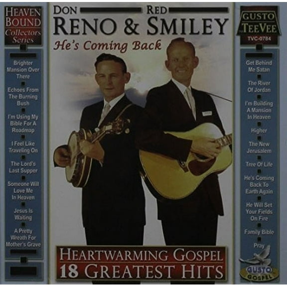 Don Reno - Heartwarming Gospel: 18 Greatest Hits - Music & Performance - CD