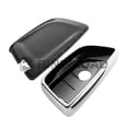 thumbnail image 2 of BINB ROAD Compatible with BMW Key Fob Cover Case Protection Soft TPU Case for X1 X3 X5 X6 1 2 5 7 Series - Silver, 2 of 9