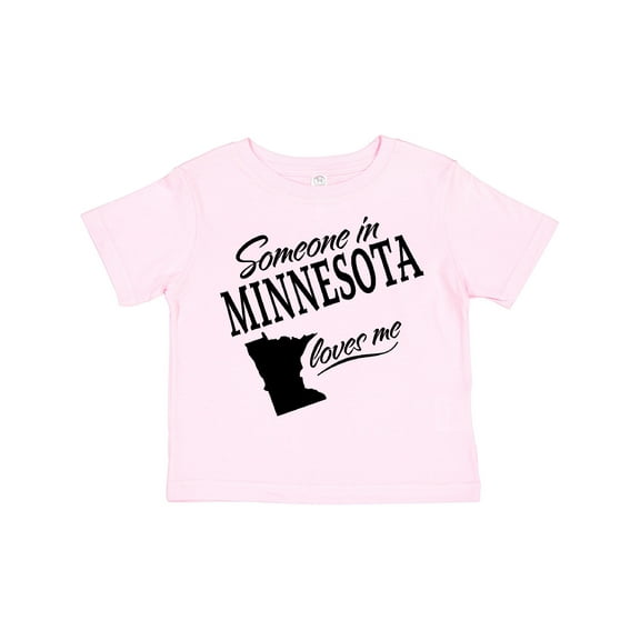 Inktastic Someone in Minnesota Loves Me Boys or Girls Toddler T-Shirt