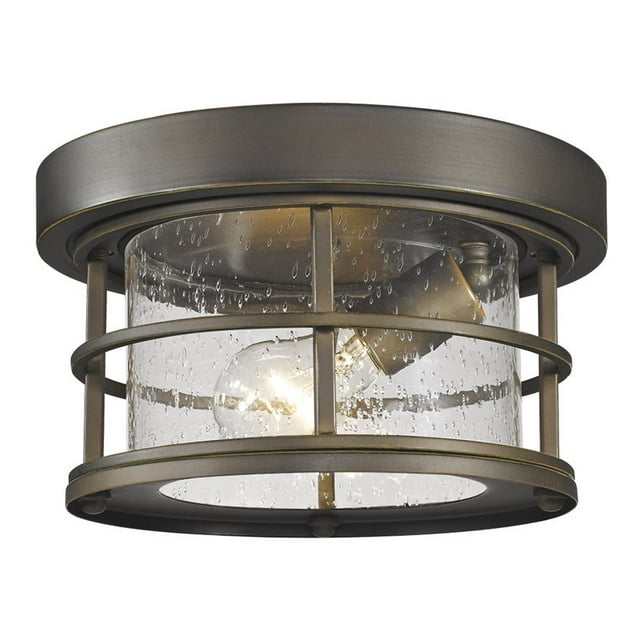 Z-Lite Ajouts Extérieurs Montage Encastré Extérieur en Bronze Frotté à l'Huile