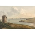 thumbnail image 3 of John Warwick Smith 14x11 Black Modern Framed Museum Art Print Titled - View from the Vidette Near Hakin on Signal Hill, Looking Beyond Nangle Point and Thorn Island, Pembrokeshire (1764-1831, 3 of 5