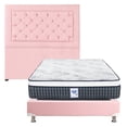 thumbnail image 1 of Colchón Matrimonial Spring Air Cardona + Box Base Cama + Cabecera Mary Rosa, 1 of 8