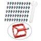 thumbnail image 5 of 2x 50 piezas tornillos de pedal de de material acero inoxidable pernos de pedal de uñas antideslizantes para de carretera de montaña pernos Sharpla Tornillos para pedales de bicicleta, 5 of 8