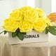 thumbnail image 4 of De Flores Artificiales De Espuma Con Tallos, Ramos De Novia Diy, Rosas De Simulación Para El Hogar, Vacaciones, Bodas, Decoración 25 Uds. seitruly HA037765-00, 4 of 6