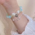 thumbnail image 1 of Pulsera de cristal Pulsera de niña Pulsera de perla de ojo de gato Pulsera de dopamina Niche Sense Joyas que no se decoloran, 1 of 5
