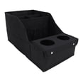 thumbnail image 1 of Car Seat Storage Organizer, Foldable Anti Slip Front Back Seat Storage Box Large Capacity 2 Cup Holders Multiple Pouches  for Toys, 1 of 7