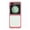 Red, variant on Crystal Clear Case for Samsung Galaxy Z Flip 6, Back Shockproof Dustproof Scratch Resistant Protective Phone Case Protective Cover for Samsung Galaxy Z Flip 6
