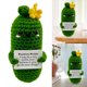 thumbnail image 1 of Divertida Muñeca Punto Positiva Patata Con Tarjeta Afirmación Positiva Divertida Muñeca Patata Punto (K) Niña Las Flores Amarillas [Tarjeta P Boca Negra Predeterminada], 1 of 9