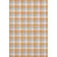 thumbnail image 2 of Addison Rugs Mayfield Premium Machine Washable Transitional Plaid Orange Rectangle Rug, 8' x 10', 2 of 6