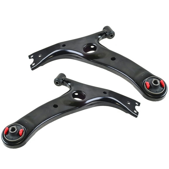 TRQ Front Lower Control Arms Left & Right Pair Set for 01-05 Toyota Rav4 PSA62790