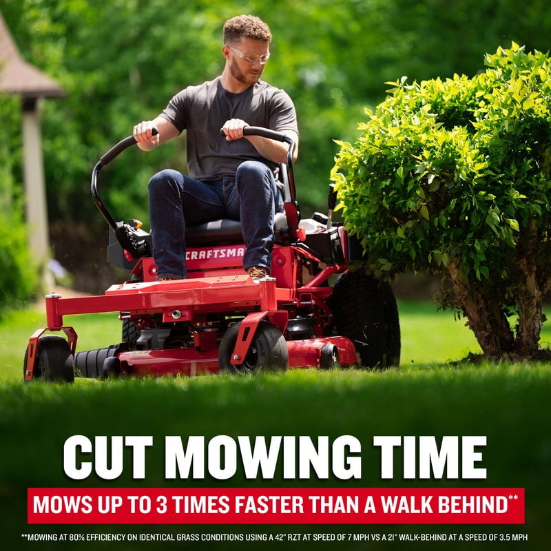 CRAFTSMAN Z3200 | 42-in 547cc Gas Zero-Turn Riding Lawn Mower | Dual Hydrostatic Transmissions