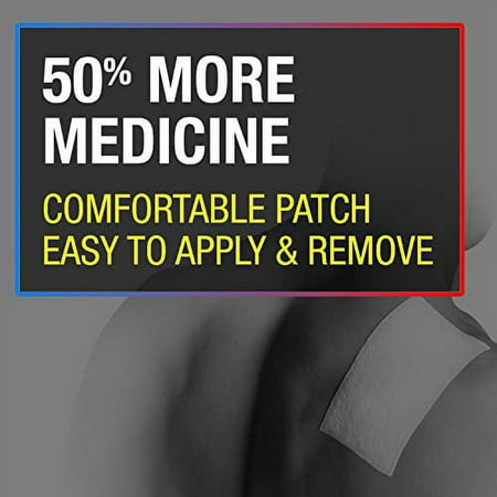 Icy Hot Advanced Relief Pain Relief Patch (Pack of 5)
