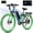 Blue, variant on ESKUTE M200F Electric Bike for Adults, 27.5" Mountain E-Bike, 1500W Peak Brushless Motor 20+ MPH, 48V 20.8Ah Up to 80 Miles Range, Full Suspension Step-Over Electric Bicycle Black, UL2849