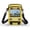 School Bus with Animal Crew, variant on HELLHERO School Bus with Animal Crew Women Adjustable Shoulder Strap Women Shoulder Bag Polyester for Adult