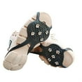 thumbnail image 4 of SPRING PARK 2Pcs Non-slip Snow Cleats Shoes Boots Cover Step Ice Spikes Grips Crampons for Hiking Equipment, 4 of 7