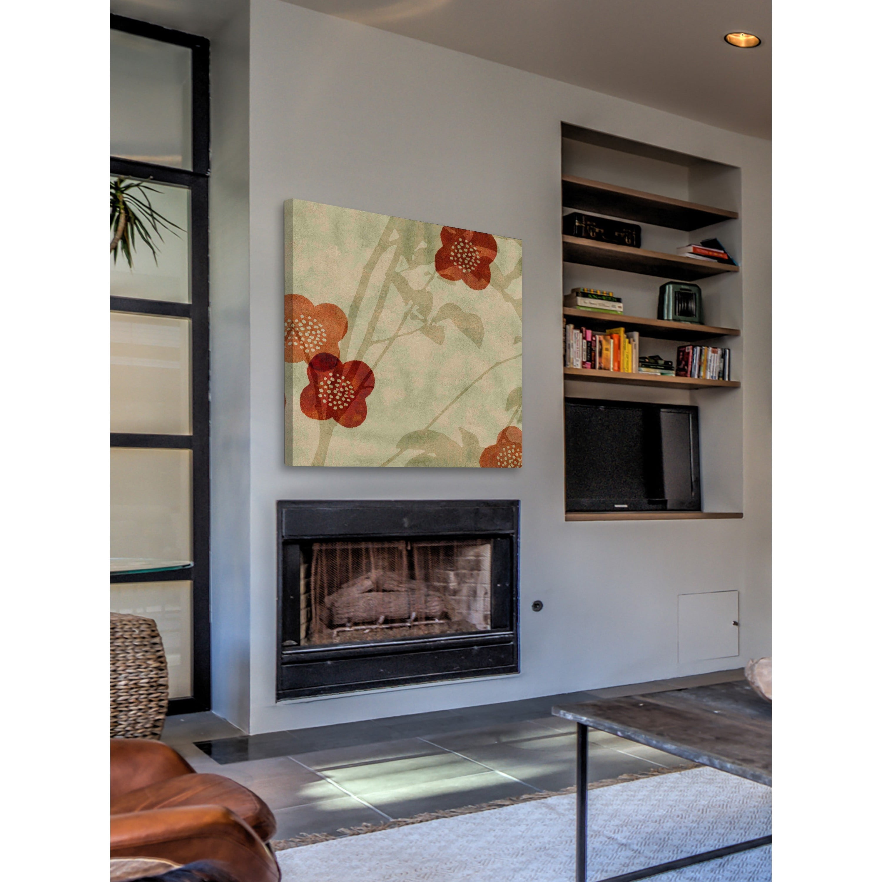 "Orange Blossoms" Painting Print on Wrapped Canvas