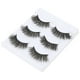 thumbnail image 4 of 3 pares de pestañas postizas largas y gruesas maquillaje de escenario pestañas postizas rizadas tridimensionales, 4 of 8