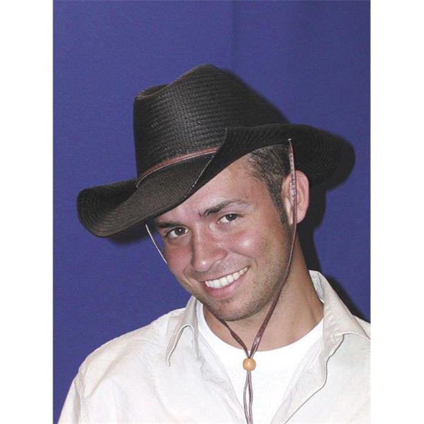 Chapeau de Cowboy Roulé Noir