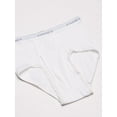 thumbnail image 3 of Hanes Men's Tagless Cotton Brief (Pack of 6) (XXX-Large, White), 3 of 4