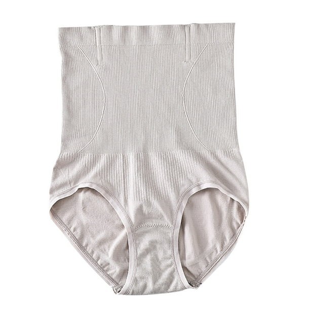 Fajas de cintura alta para mujer, bragas de algodón con forma de abdomen, corsé, pasta de frijoles Vogacara AP001085-05
